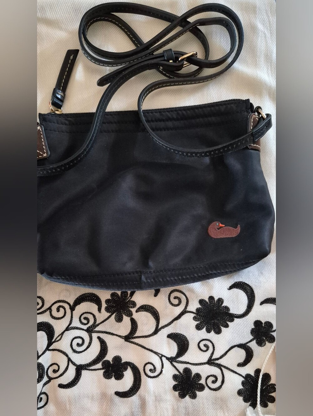 Dooney & Bourke Crossbody Bag with Duck Logo